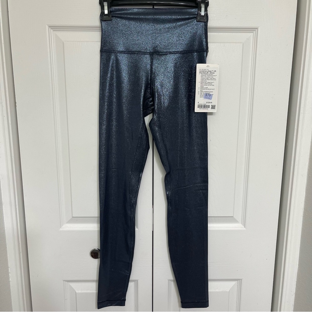 lululemon athletica Shimmering Blue Leggings